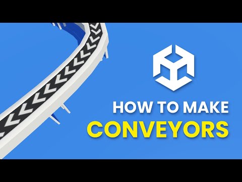 How to Create a Conveyor Belt in Unity 6 with Physics & Splines