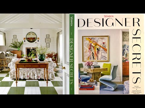 A Review: VERANDA Designer Secrets and Lessons from Designer's Own Homes & A Visit to Graylyn Estate