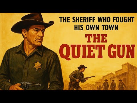 The Quiet Gun (1957) | The Sheriff Who Fought His Own Town | Classic Western Justice