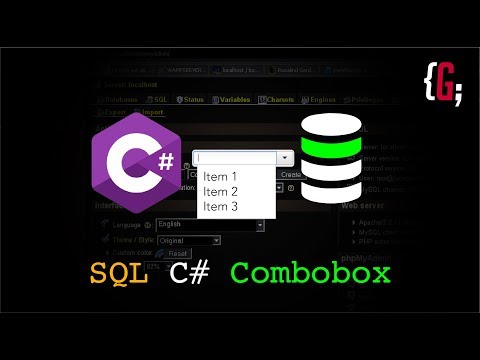 Cómo cargar un combobox desde una base de datos en c#