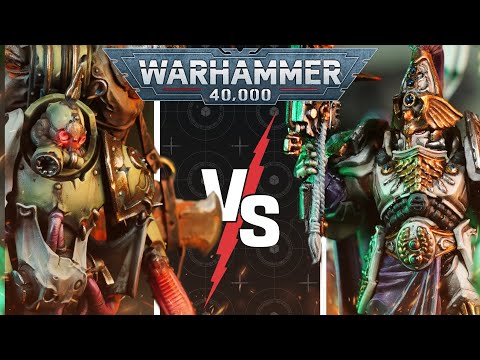 **NEW CODEX!** Death Guard vs Adeptus Custodes | Warhammer 40k Battle Report
