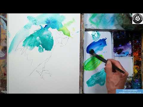 Daniel Smith Watercolour Tutorial with Artist Tom Shepherd