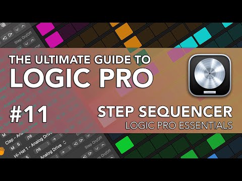 Logic Pro #11 - Step Sequencer, Beat Making, Drum Machine Designer