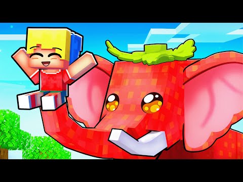Auserwählt vom ERDBEER ELEFANTEN in Minecraft!