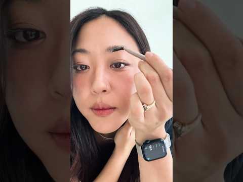 Easiest Eyebrow Brush Hack #makeuptips