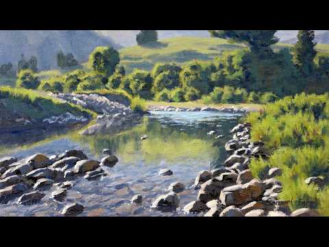 My Landscape Paintings EXPLODED When I Learned These Techniques