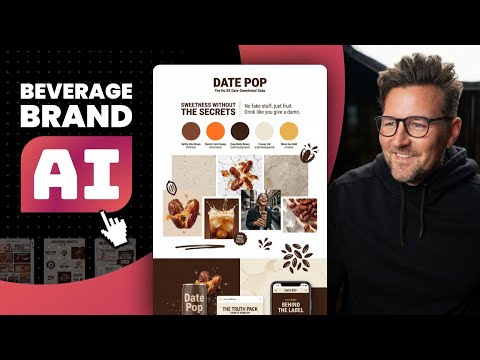 I built this BEVERAGE brand in 30 mins with AI (Live Demo)