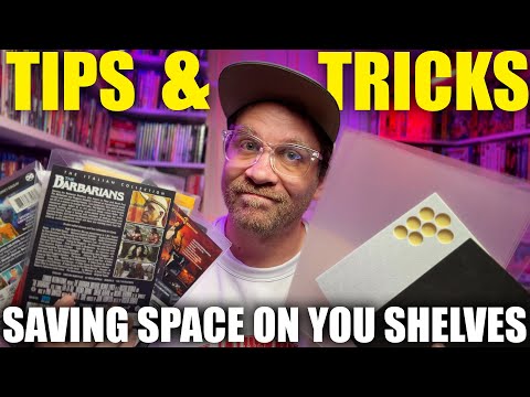 Space Saving Physical Media Tips & Tricks