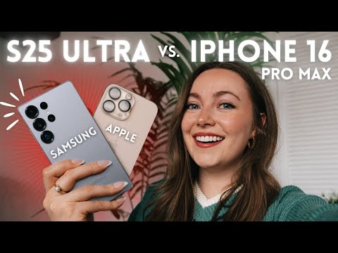 Apple Girl Switches to Samsung S25 Ultra?! I'M SHOCKED 🙀 iPhone 16 Pro Max vs S25 Ultra