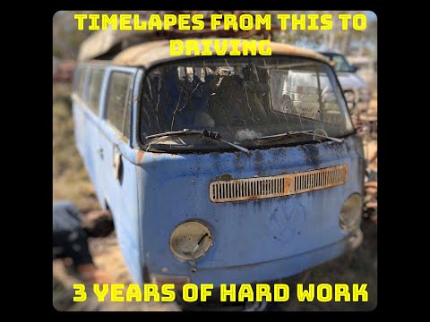 KOMBI RESTO TIMELAPSE - 3 YEARS OF HARD WORK
