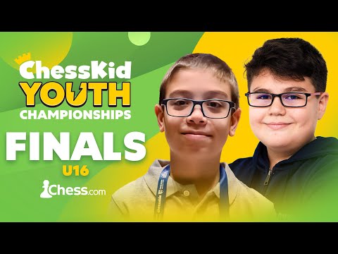 FINALS: Yagiz v. Faustino Oro & Andy Woodward v. Marco Materia! ChessKid Youth Championship U16 2025