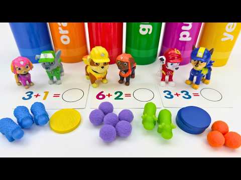 Help the Paw Patrol Learn Addition 1–10 🐶! Preschool Math, Counting and Sorting with the Paw Patrol