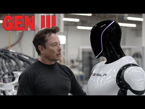 Elon Musk ANNOUNCES New Tesla Bot 2.0 - Optimus Gen 3! BIG Upgrade Design & Features ! DECEMBER!