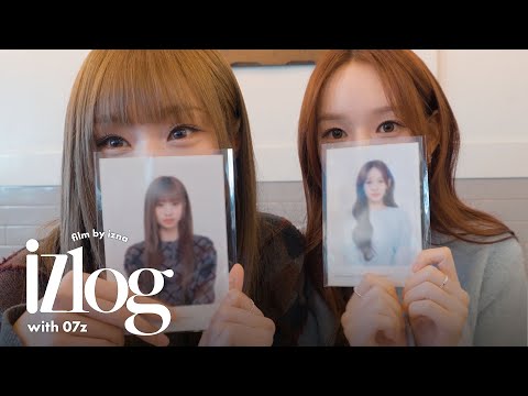 [izlog] 07z’s ID Photo Day✨ | CUPIDZ's First Date Vlog🎁📸🍰☕️