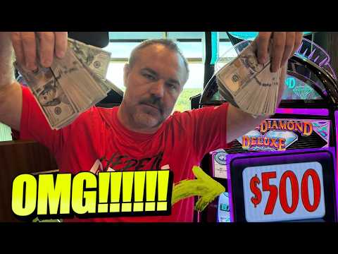 $500/Spin Jackpots Had the ENTIRE Casino in SHOCK