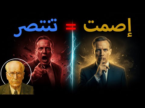 لماذا يخافك الجميع عندما تصبح صامتاً؟ 😱 (السر الذي أخفاه كارل يونغ)