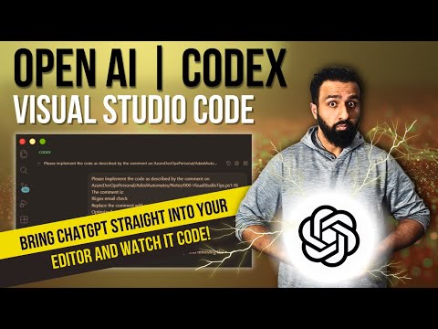 ChatGPT Inside VS Code — OpenAI Codex in Action