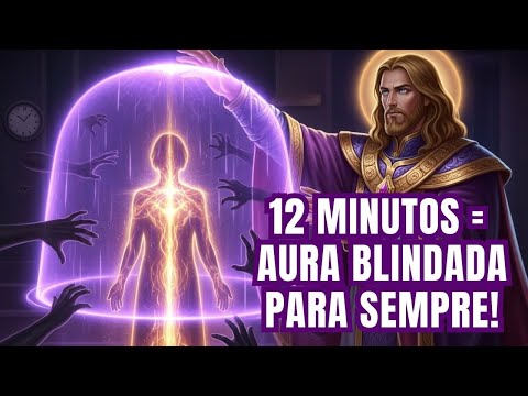 SAINT-GERMAIN BLINDA SUA AURA EM 12 MINUTOS! NINGUÉM MAIS CONSEGUIRÁ TE ATACAR COM ISSO!