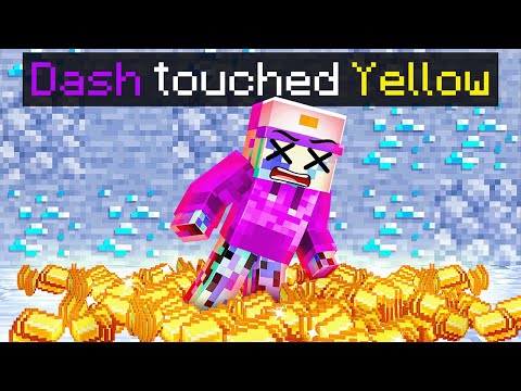 Minecraft, But I Can't Touch Any Color!