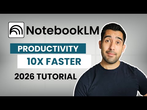 You’re Using NotebookLM Wrong: Unlock These Features for 10× Faster Productivity (2026 Guide)