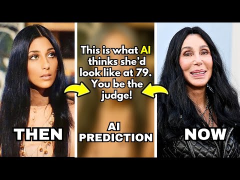 AI Predicts Aging of Hollywood Stars — Then vs Now!
