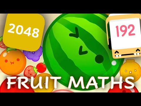 Suika Game is about binary counting