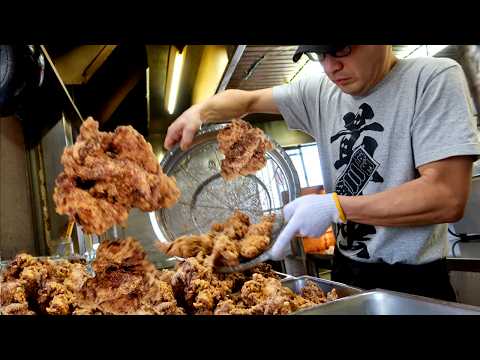 Over 5 lbs of FOOD for lunch! Japanese Fried Chicken Karaage!