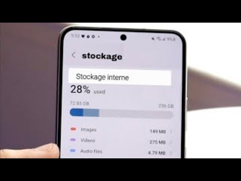 How to free up storage space on your phone without deleting folders (photos, apps).
