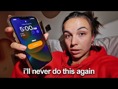 WAKING UP AT 5AM FOR A WEEK