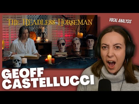 GEOFF CASTELLUCCI Headless Horseman | Vocal Coach Reacts (& Analysis) | Jennifer Glatzhofer