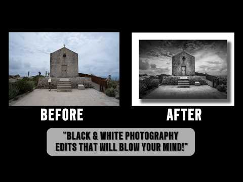 "Why BLACK & WHITE edits need MASKING - The SECRET WEAPON!"