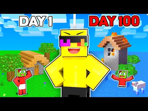 100 Days Of PRANKING In Minecraft!