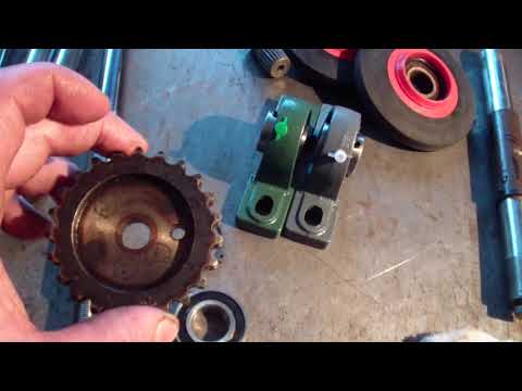 Валы для снегоката на 220 гусенице