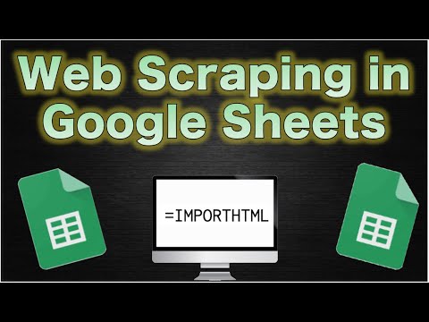 How to Web Scrape Data in Google Sheets! (Import HTML)
