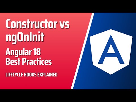 Difference between Constructor and ngOnInit in Angular 18