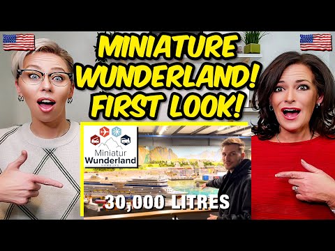 American Couple Reacts: Miniature Wunderland - Germany! Inside The $50 Million Miniature World!
