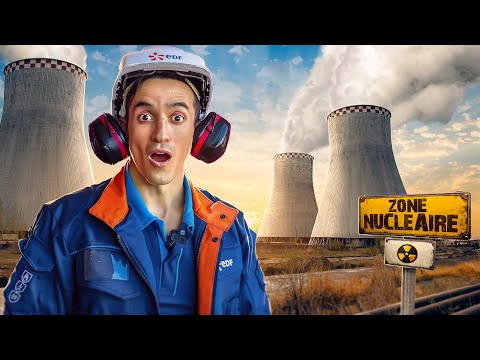 24h dans une centrale nucléaire ultra sécurisée !!