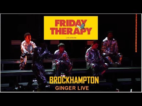FRIDAY THERAPY | GINGER FULL ALBUM LIVE (in sync) | BROCKHAMPTON