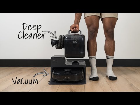 a robovac with a detachable deep cleaner! - eufy E28/E25