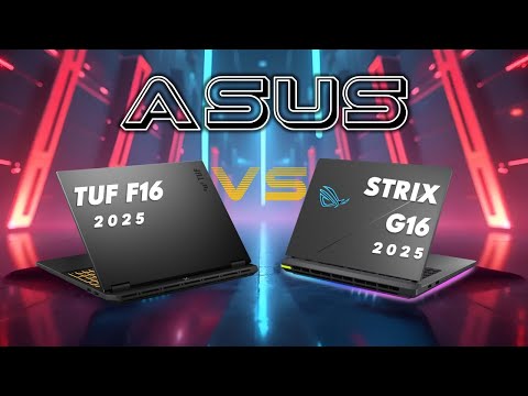 Asus TUF Gaming F16 vs ROG Strix G16  - spec review & comparison