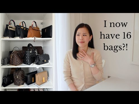 So I downsized my luxury bag collection but it grew again. How many bags do you need to be happy?
