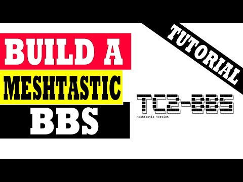 Building a Meshtastic BBS