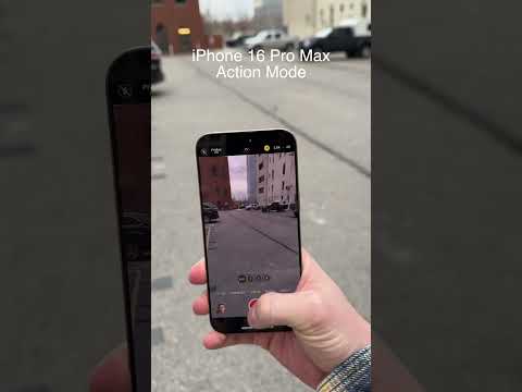 iPhone 16 Pro Max Action Mode Is NEXT LEVEL! 📱🎥 Wait Until the End! #iPhone16ProMax #ActionMode