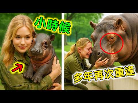 這些動物難道是人類輪迴轉世的？再次遇見恩人的時候它竟然會這樣#動物 #人類與動物 #動物暖心故事 #動物感人故事 #動物感人 #動物暖心一面 #世界之最 #老王看世界