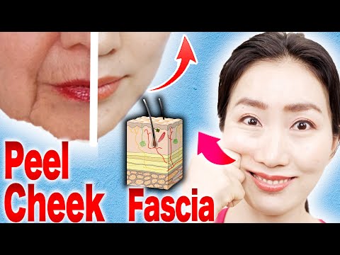 Just 3 min a Day! Remove Nasolabial Folds with Japanese Fascia Peeling Massage
