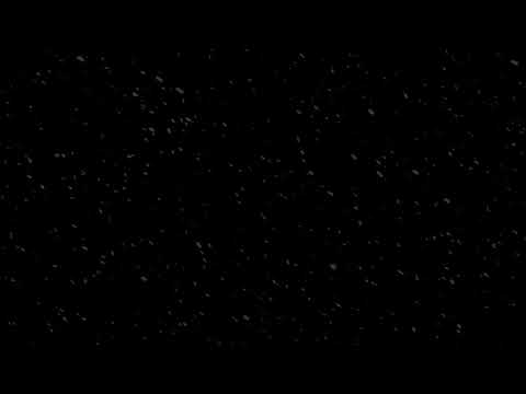 [1 Hour] Black screen soft snow in 4k. Soft Snow falling free video effect 4K.