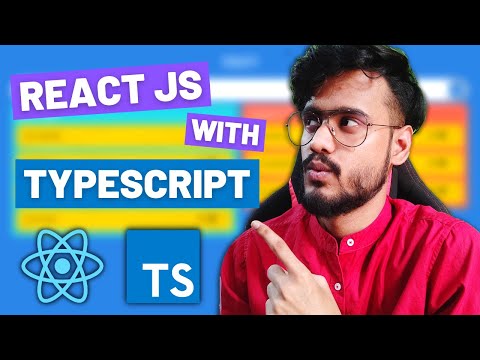 React Typescript Tutorial with Project | Learn React JS with Typescript