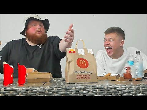 Jynxzi & CaseOh McDonald's Mukbang