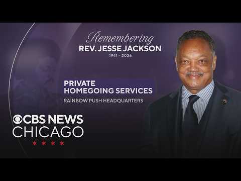 Private funeral for Rev. Jesse Jackson at Rainbow PUSH headquarters | Full Service