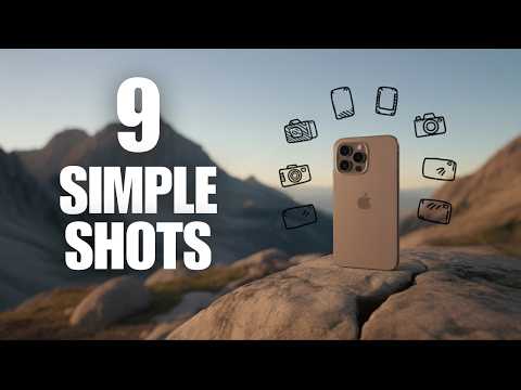 The 9 Shots You Actually Need to Shoot CINEMATIC VIDEO (iPhone Mountain Edition)